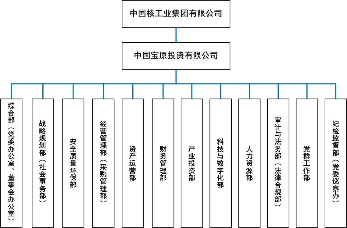 中國寶原組織機構(gòu)圖202409版